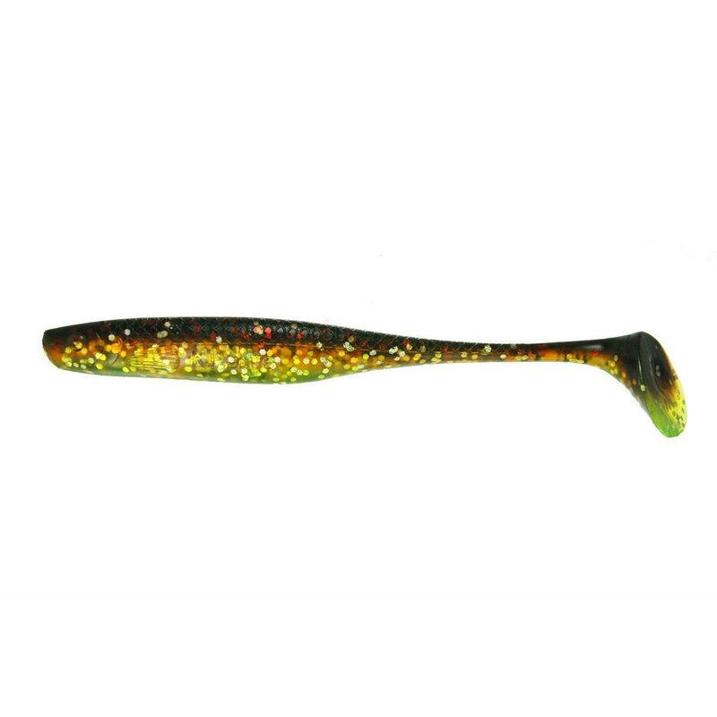 KP Baits Major Fish Lazy Shad Green Motoroil